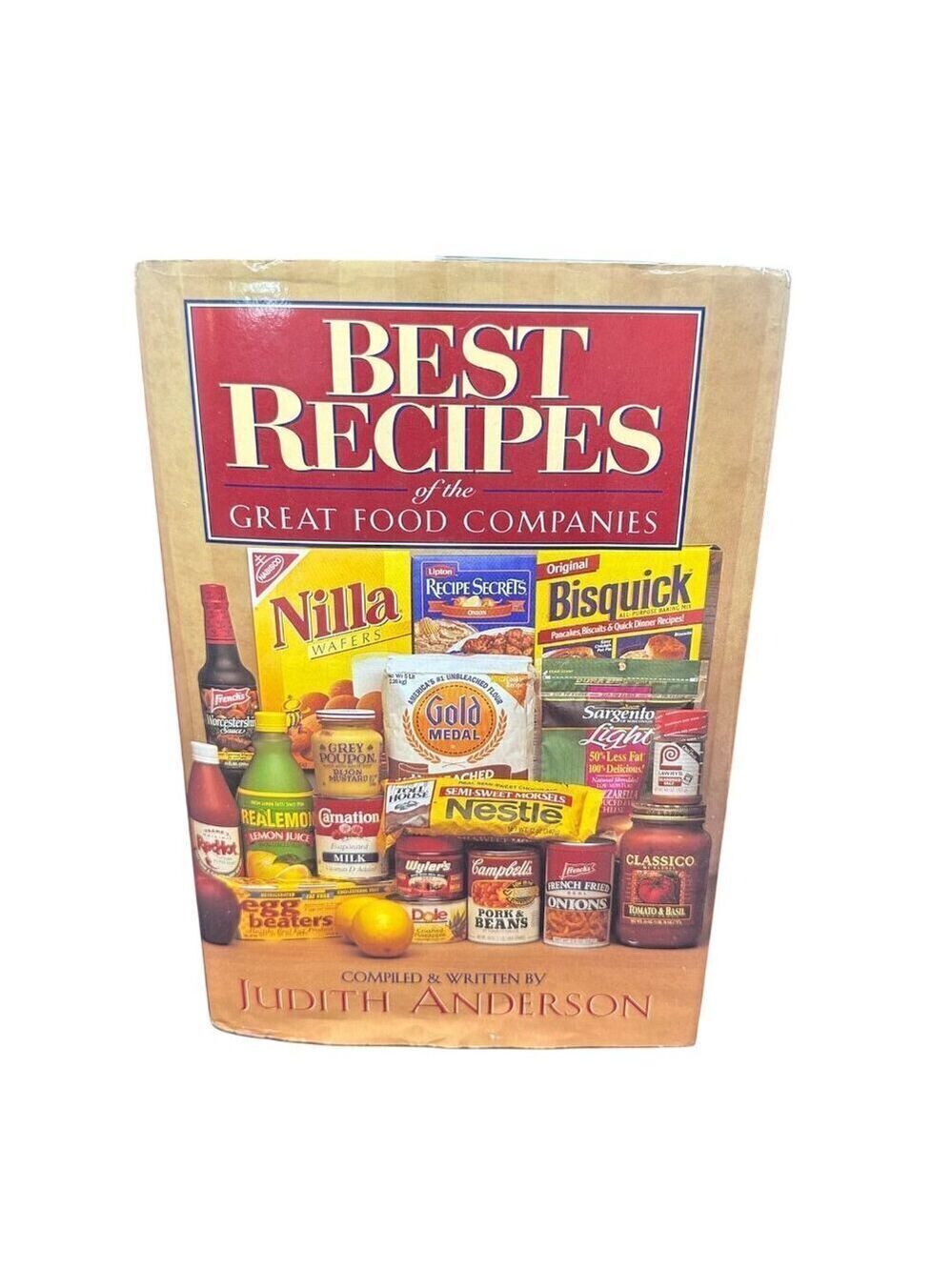 Best Recipes Of The Great Food Companies Hardcover Book By Judith Anderson